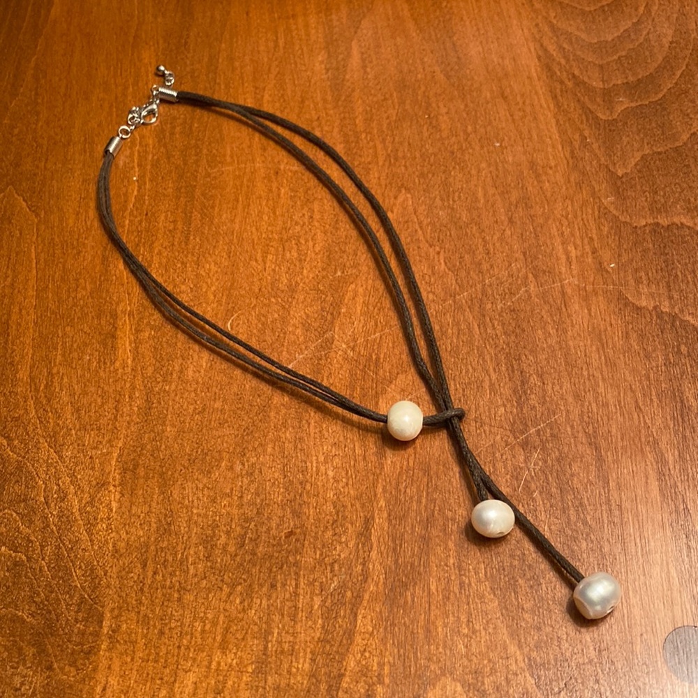Authentic freshwater pearl necklace